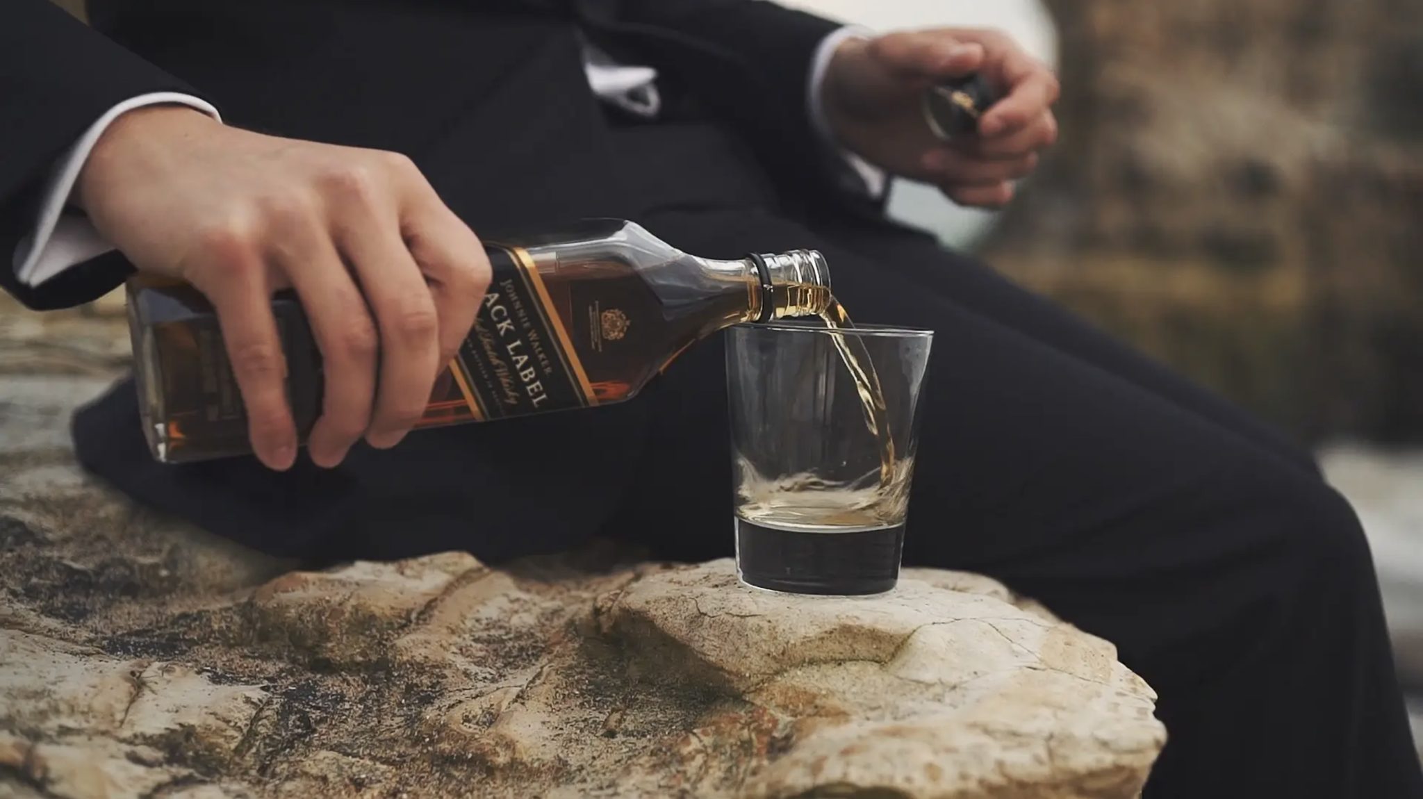 johnnie walker black label commercial